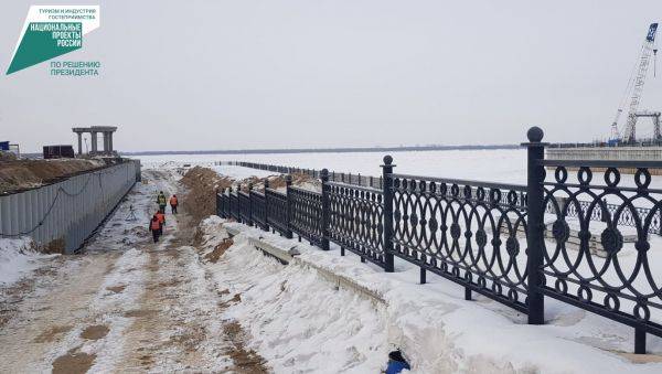 Четвертый этап реконструкции набережной Хабаровска сдадут в эксплуатацию в конце 2024 года