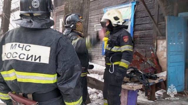 Видео с места пожара можно посмотреть по ссылке