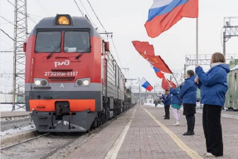 Поезд Минобороны &quotСила в Правде&quot 31 марта приедет в Хабаровск Пресс-служба МО РФ