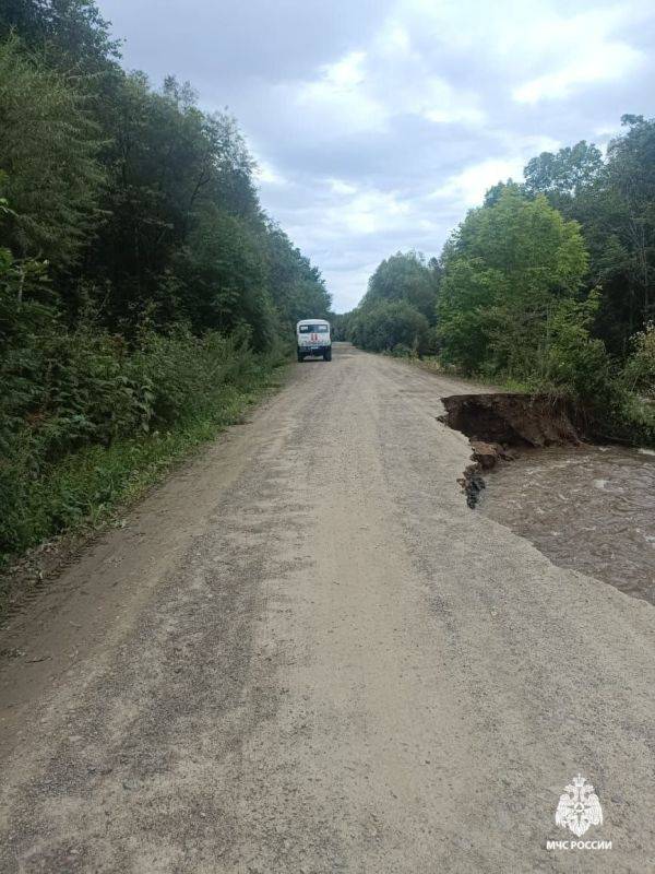 В Вяземском районе вода ушла со всех приусадебных участков