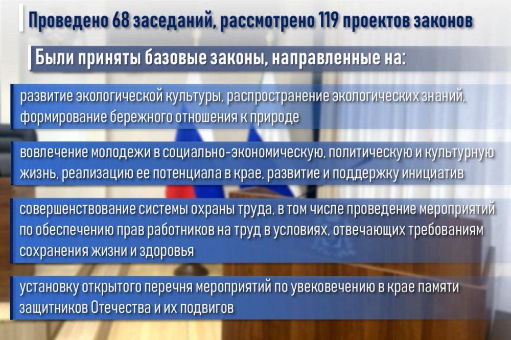 Подведены итоги работы комитета Думы по вопросам социальной политики