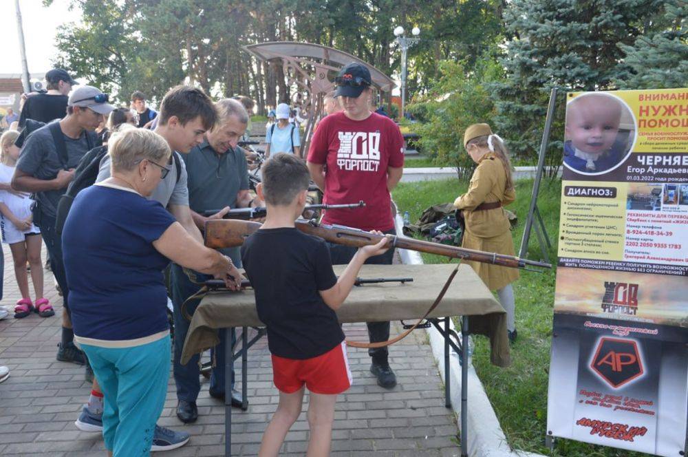 Военно-историческую реконструкцию «Подвиг в Фуюане» показали в Хабаровске