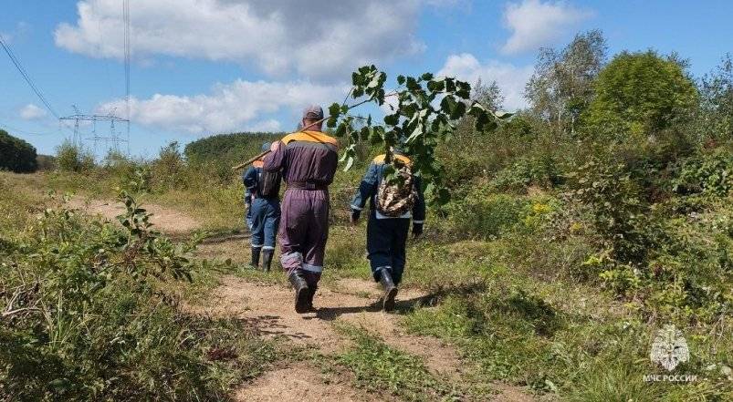 Заблудившуюся любительницу &quotтихой охоты&quot нашли спасатели МЧС России Предоставлено пресс-службой ГУ МЧС России по Хабаровскому краю