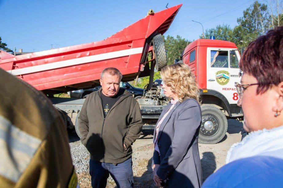 Новую пожарную часть строят в селе Краснореченское Хабаровского района