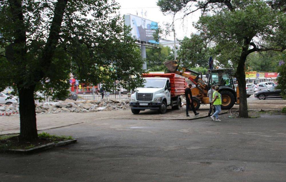 Современный роллердром строится возле Центрального рынка в Хабаровске