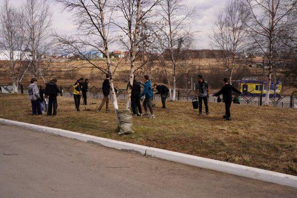 Осенний субботник прошел в Хабаровском крае