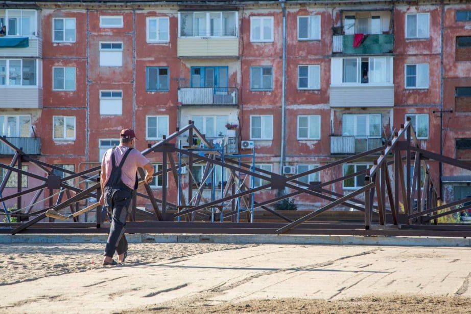 Новую пожарную часть строят в селе Краснореченское Хабаровского района