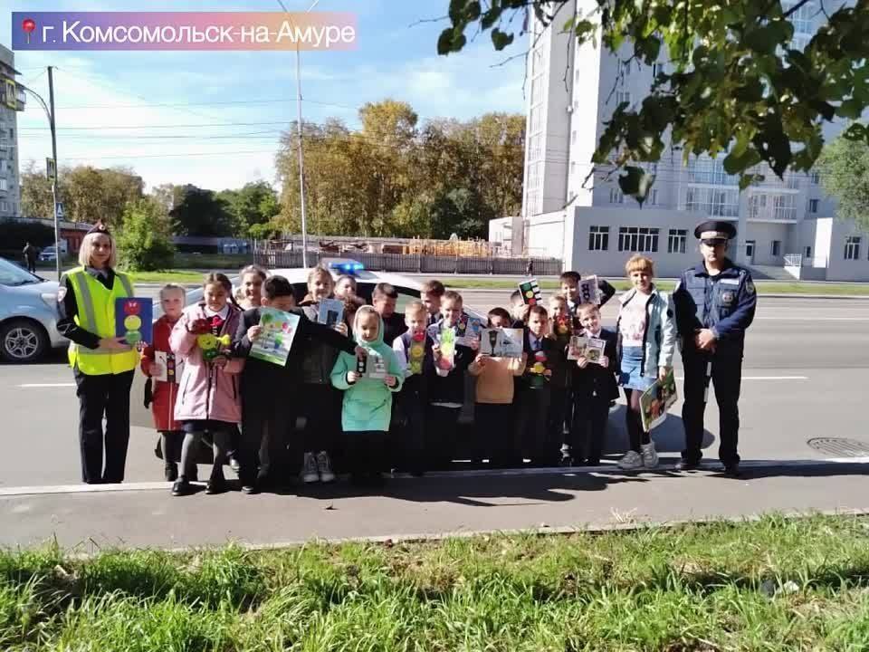 На дорогах Комсомольска-на-Амуре прошла профилактическая акция &quot;Мой друг светофор&quot;