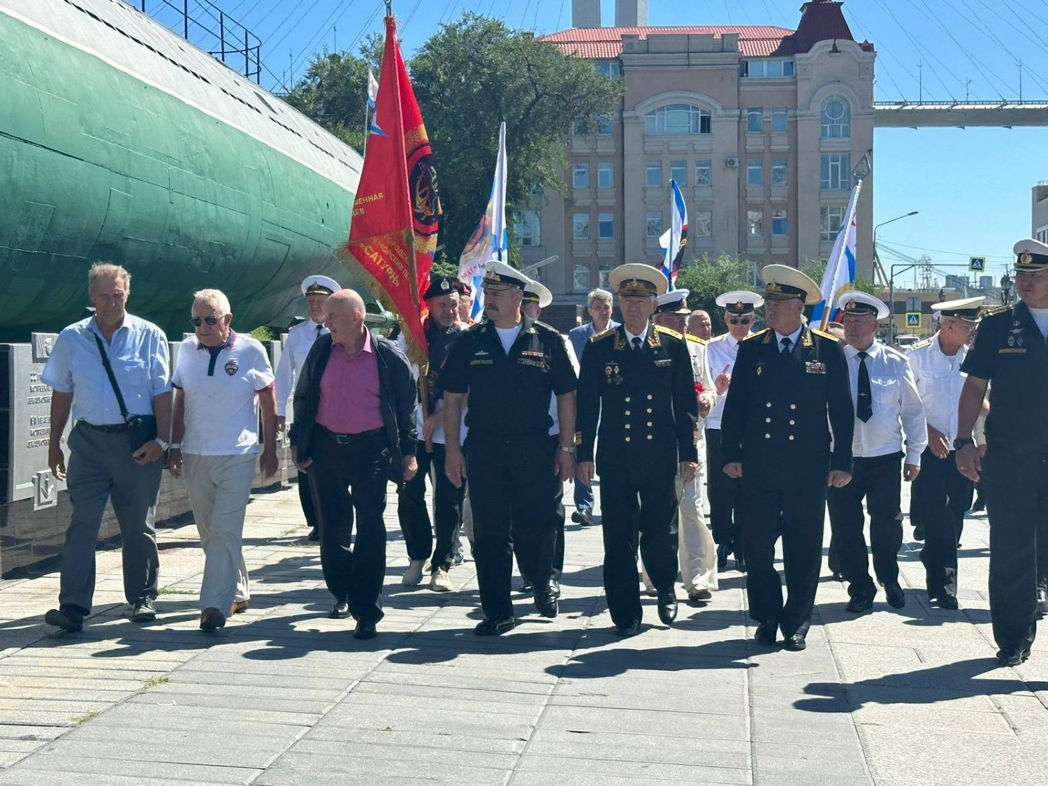 Адмирал Сиденко и ветераны Приморья отметили годовщину окончания Второй мировой войны7