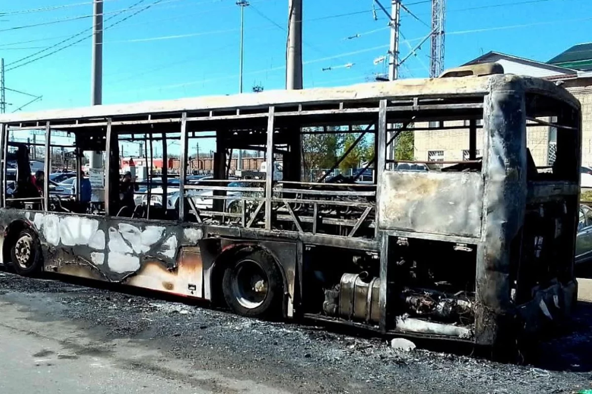 Раскрыты детали пожара в пассажирском автобусе в Хабаровске0