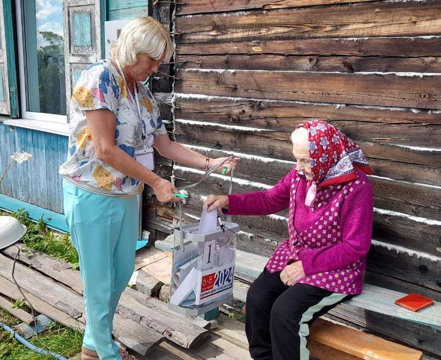 Напоминаем избирателям о возможности проголосовать дома!