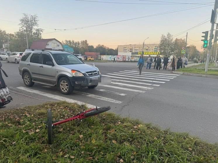 Пьяного велосипедиста сбили в Комсомольске-на-Амуре