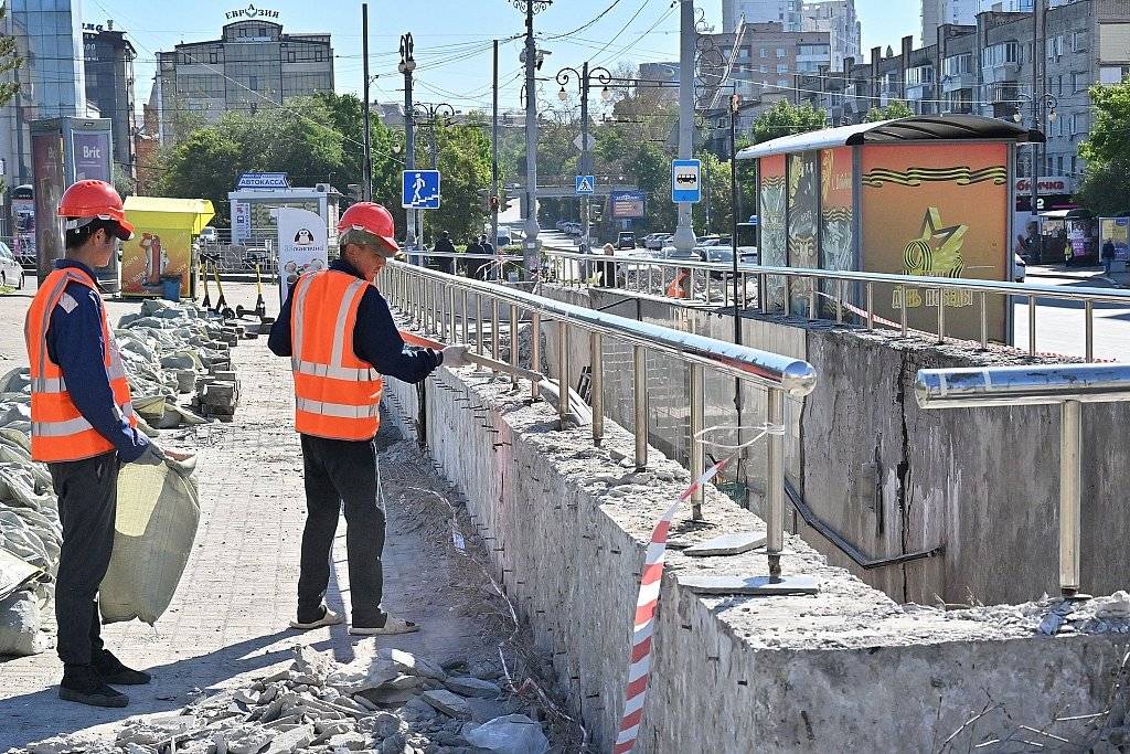 Подземный переход у железнодорожного вокзала в Хабаровске  отремонтируют до 1 ноября6