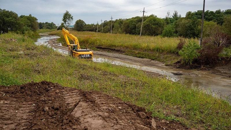 Расчистка и дноуглубление рек начнутся в конце сентября во Владивостоке1