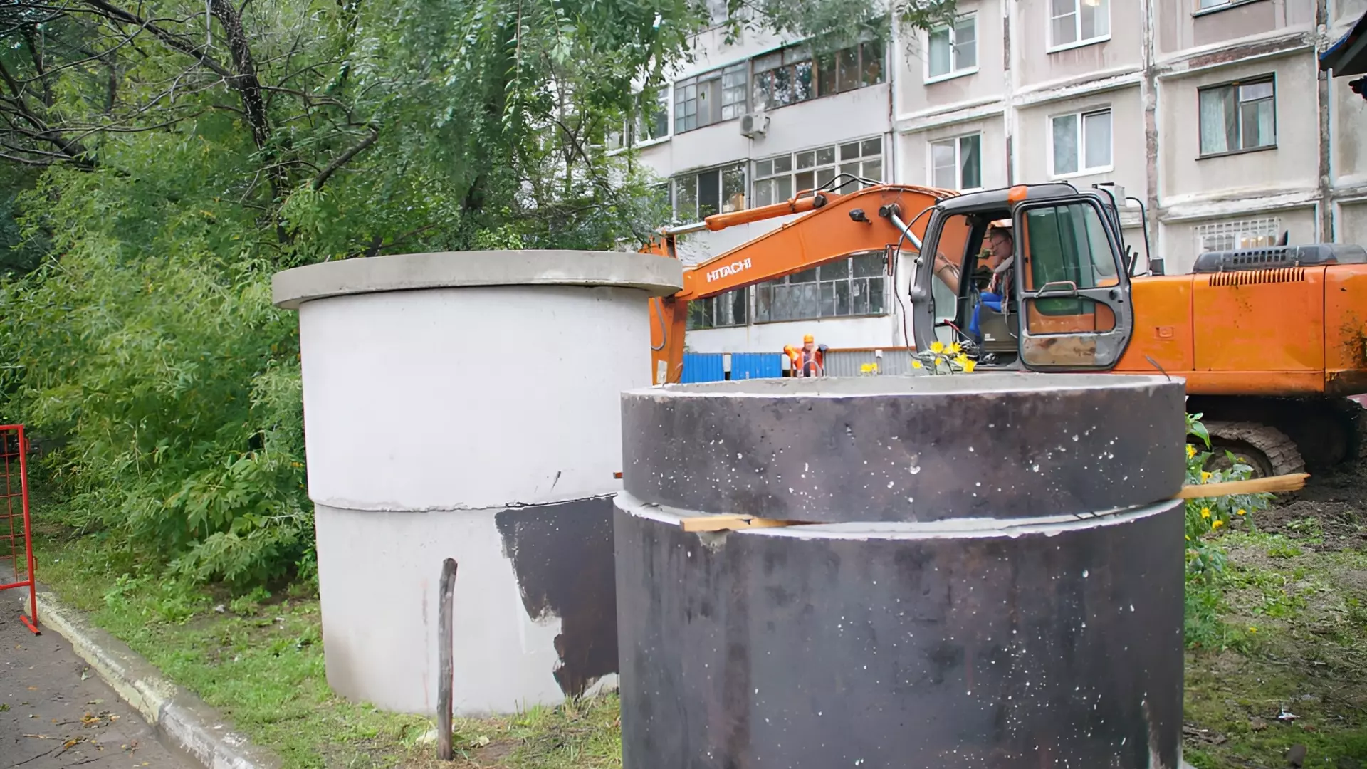 Реконструкцию водопровода на улице Большая завершат до 1 ноября — мэр Хабаровска0