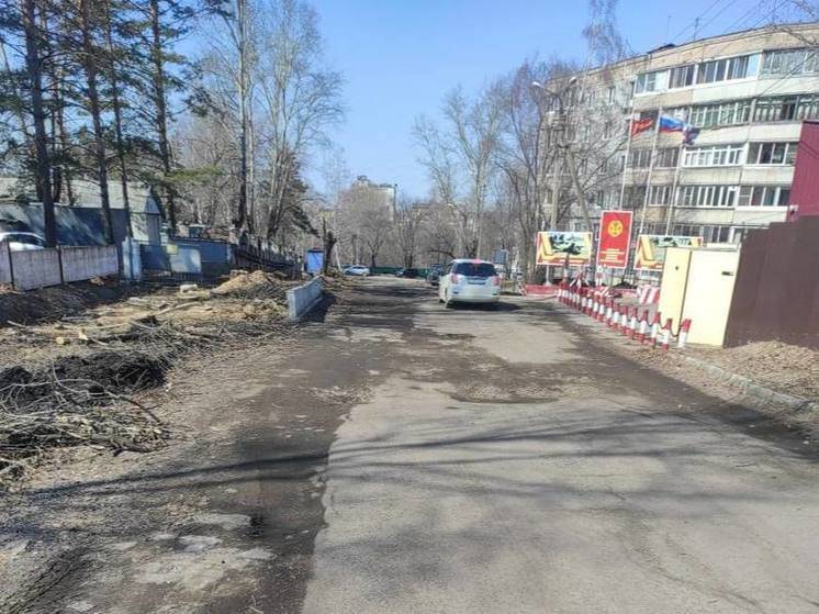 В Хабаровске появится новый тротуар