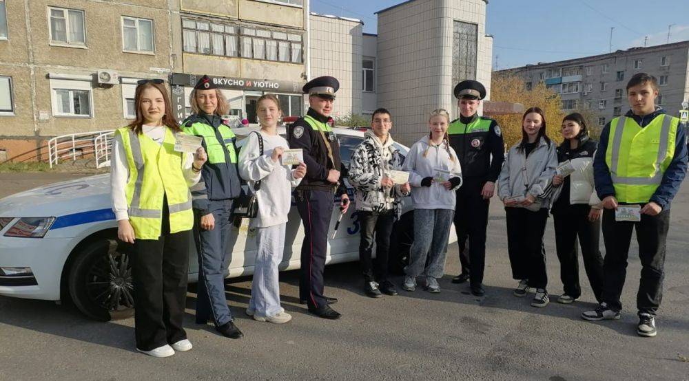 Сотрудники Госавтоинспекции города Комсомольска-на-Амуре провели профилактическую акцию