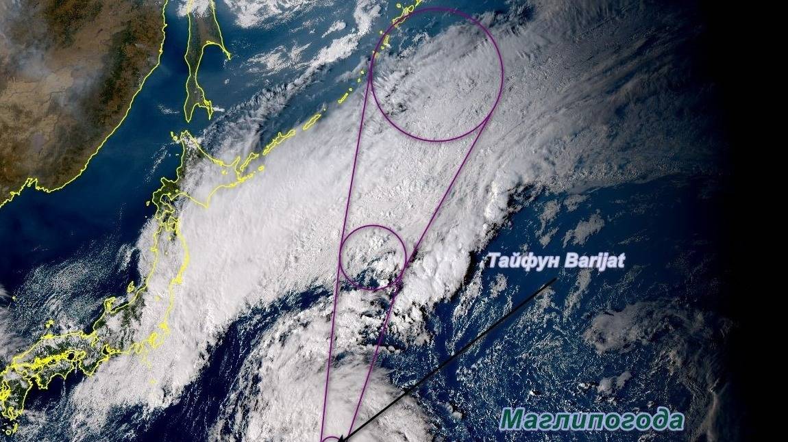 19-й тайфун Бариджат ударит по Дальнему Востоку — ждать ли его в Приморье?0