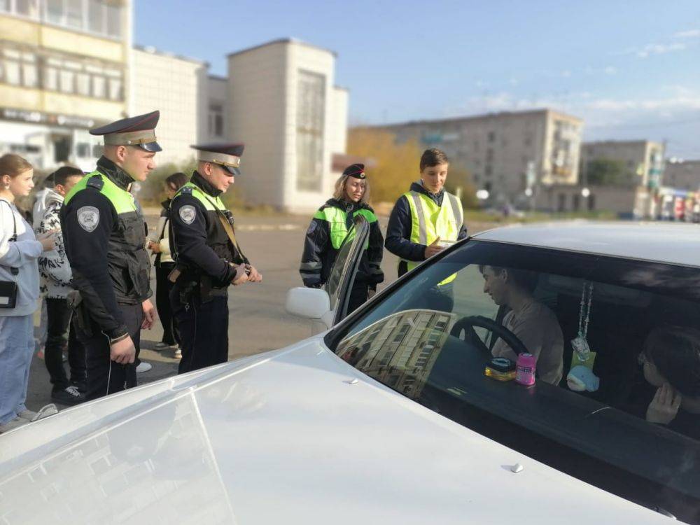 Сотрудники Госавтоинспекции города Комсомольска-на-Амуре провели профилактическую акцию