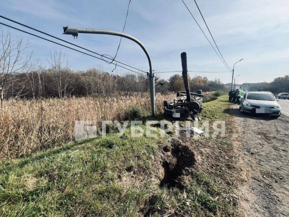 ДТП произошло в районе улицы Трехгорной в Хабаровске