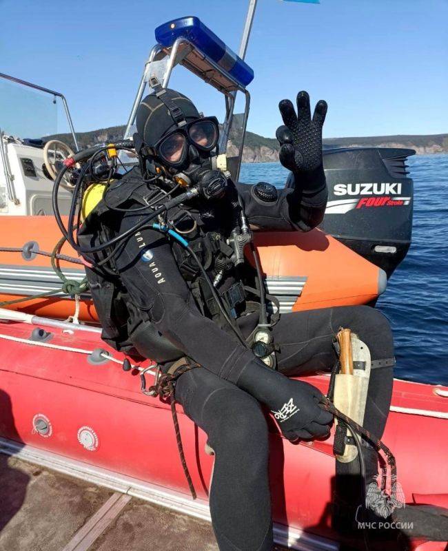 250 часов под водой. В тренировочном сборе по водолазной подготовке на побережье Татарского пролива приняли участие 14...