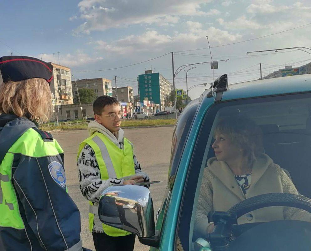 Сотрудники Госавтоинспекции города Комсомольска-на-Амуре провели профилактическую акцию