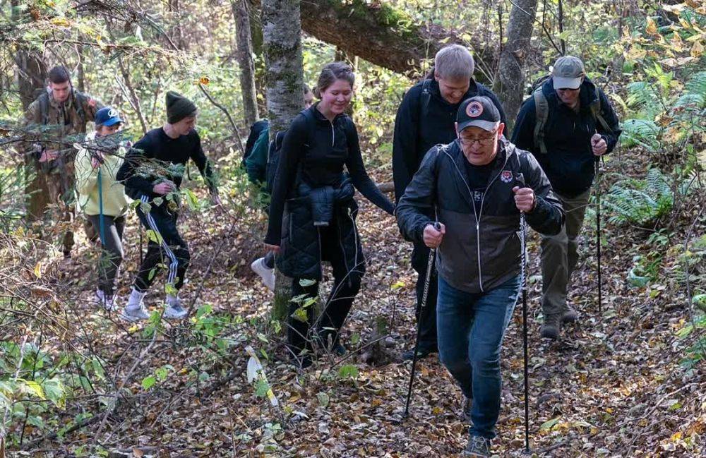 Работники прокуратуры покорили горный хребет Хехцир в Хабаровском крае