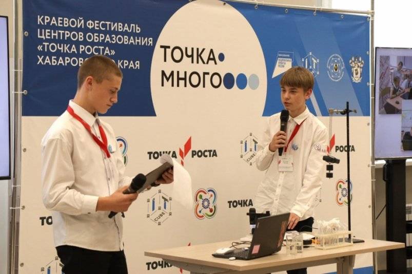 Лучший центр &quotТочка роста&quot определили в Хабаровском крае Пресс-служба министерства образования и науки Хабаровского края