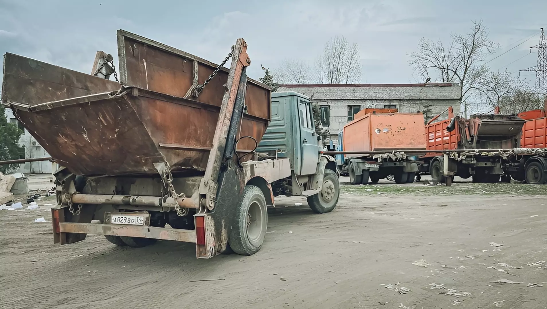 Мусорного оператора меняют в Хабаровске0