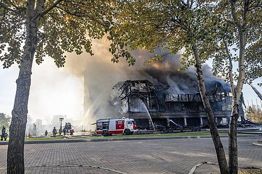 СК начал проверку из-за пожара в Хабаровском краевом музыкальном театре