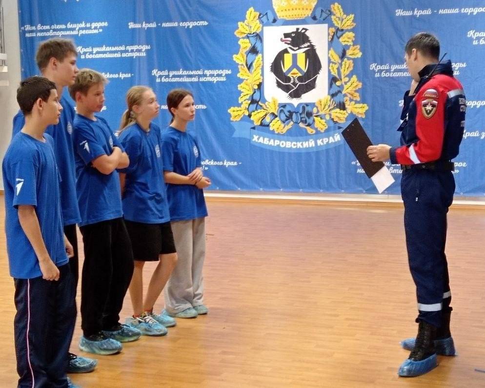 Ученики хабаровской школы МЧС успешно выступили на этапе Всероссийских соревнований2