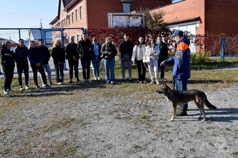 Урок безопасности и экскурсию для студентов провели сотрудники МЧС в Хабаровске Пресс-служба МЧС России по Хабаровскому краю