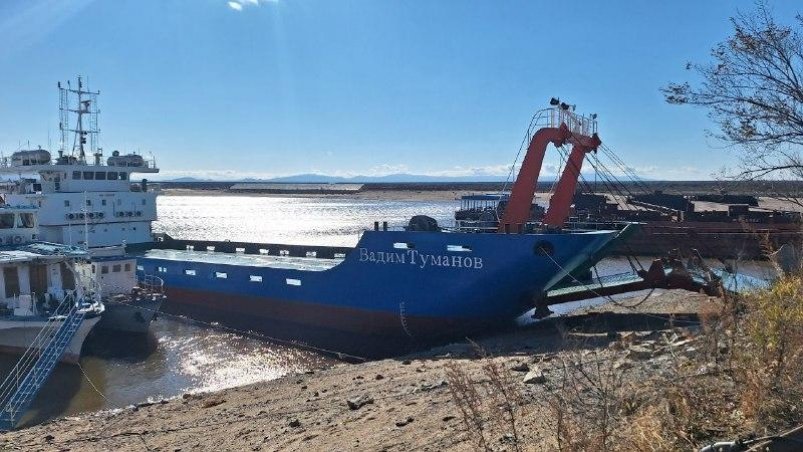 В Хабаровск из Китая прибыл новый сухогруз &quotВадим Туманов&quot Пресс-служба министерства природных ресурсов Хабаровского края