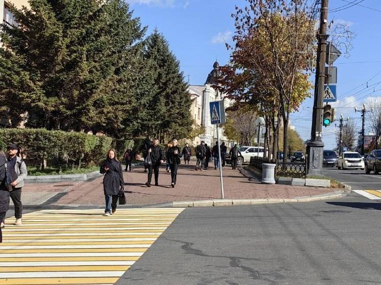 В Хабаровске 16 октября солнечно и прохладно