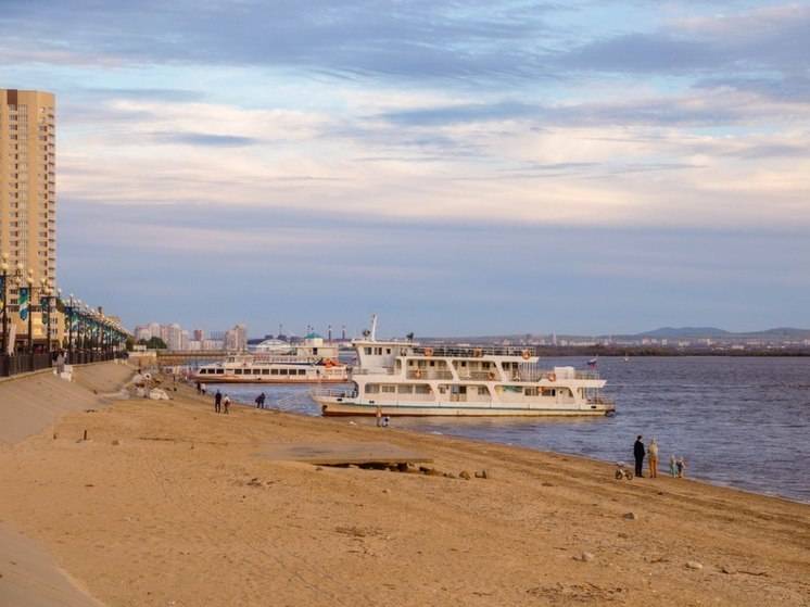 В Хабаровске изменится курс следования из-а понижения уровня воды в Амуре