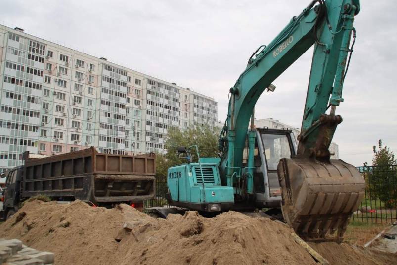 В Хабаровске обустраивают проезд от бульвара Москвитина до улицы Павла Морозова Пресс-служба администрации Хабаровска