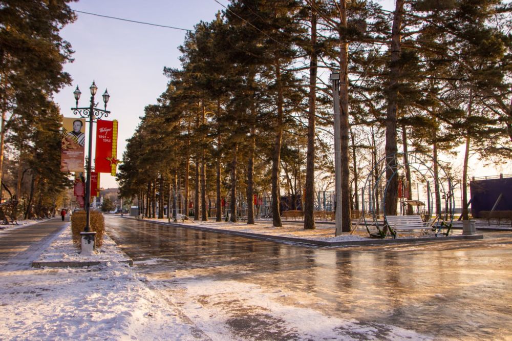 Коммунальные службы готовят Хабаровск к Новому году