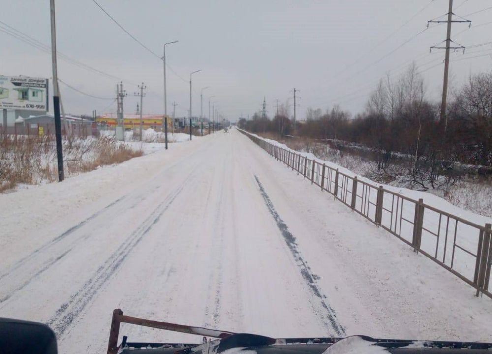 Ликвидация последствий снежного циклона продолжается в Хабаровском крае (данные на 14:00)