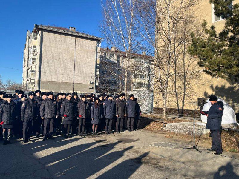 В Хабаровском районе прошло торжественное открытие мемориального камня «Доблести и отваги»