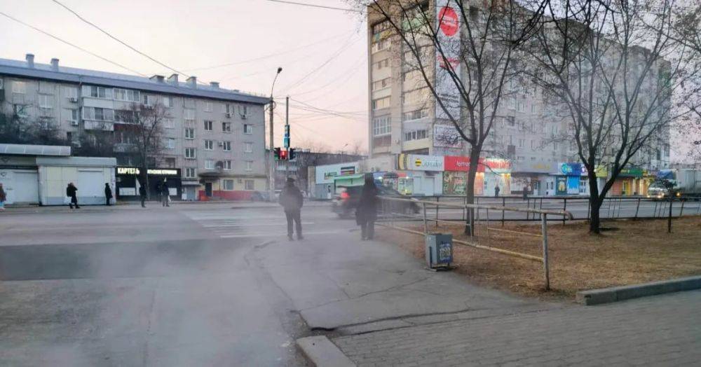 Южную часть Хабаровска заволокло дымом