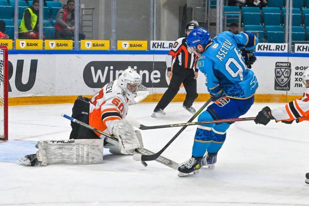 Хабаровский «Амур» обыграл «Барыс» со счётом 0:3