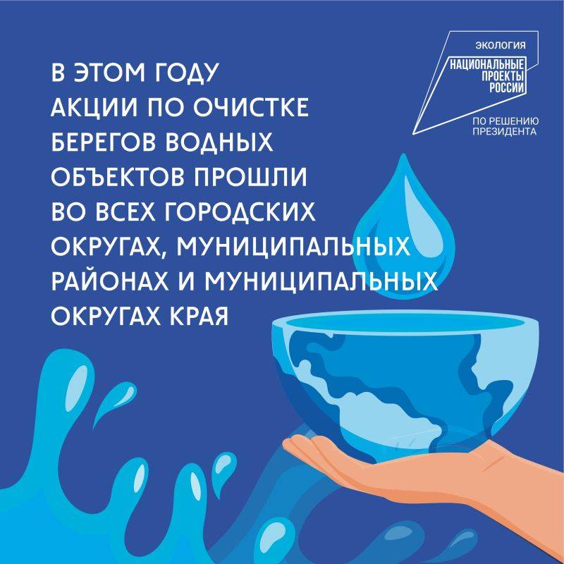 В Хабаровском крае подвели итоги Всероссийской акции «Вода России»