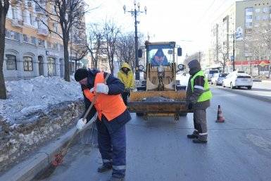 Комсомольск-на-Амуре борется с циклоном5