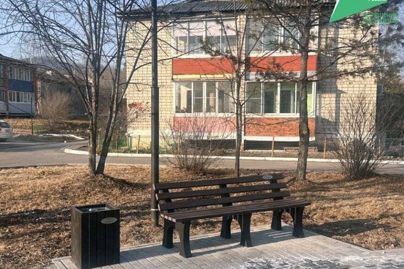 Сквер &quotГранит&quot благоустроили в Корфовском городском поселении Пресс-служба министерства жилищно-коммунального хозяйства Хабаровского края