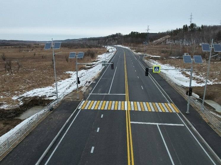 В Амурской области завершили ремонт на трассе Благовещенск - Гомелевка