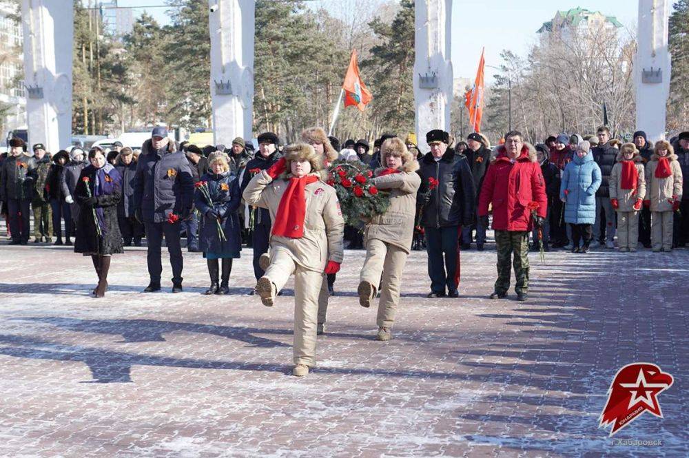 Акция «Обелиск» прошла в Хабаровске