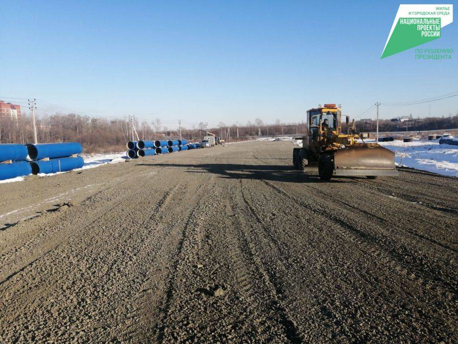 Новая дорога объединит несколько жилых микрорайонов в Хабаровске