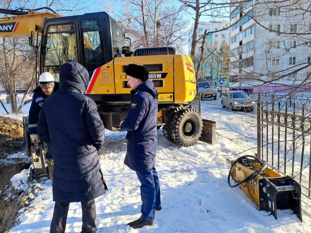 В Хабаровске прокуратура проводит проверку в связи с коммунальной аварией