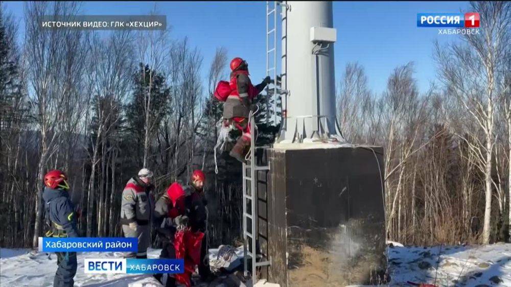 Внештатную ситуацию отработали на горнолыжном комплексе «Хехцир» перед стартом сезона