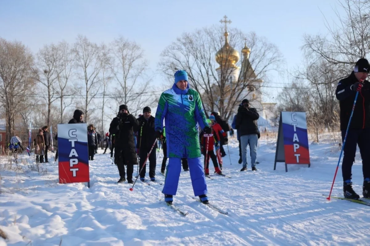 «Народная лыжня» открылась в Хабаровске0